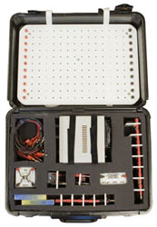 Trainer in black case
